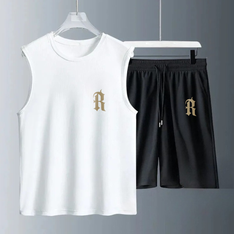 Summer Clothing Men - Set Tank Top Pria Musim Panas