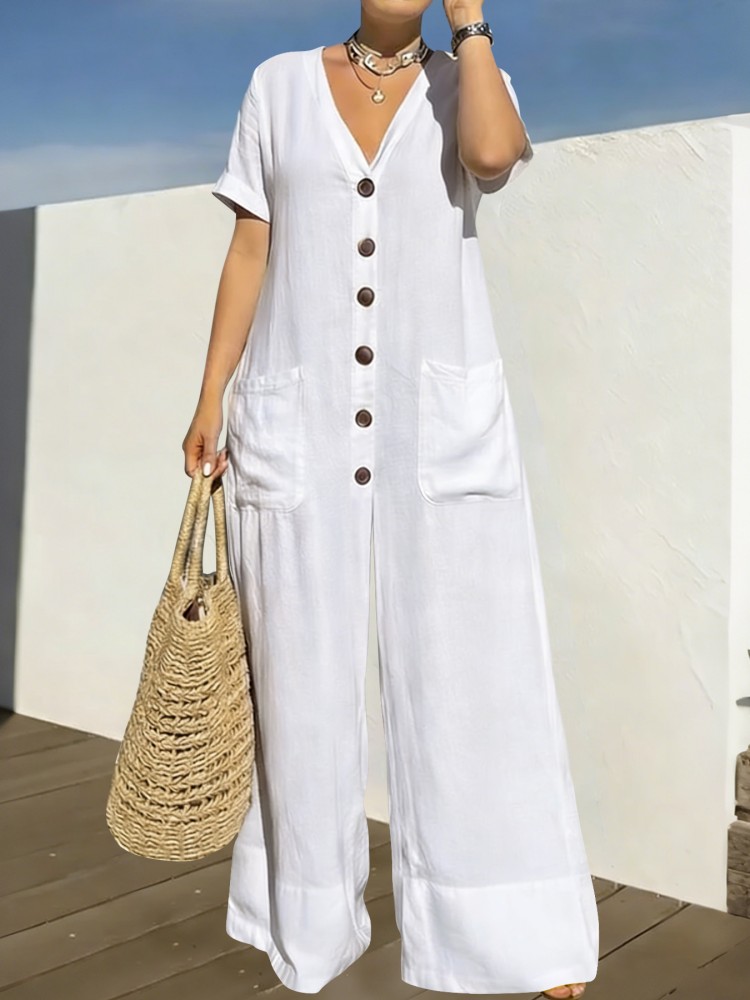 Summer Clothing Bundle - Pakaian Wanita Ukuran Besar Jumpsuit Pakaian