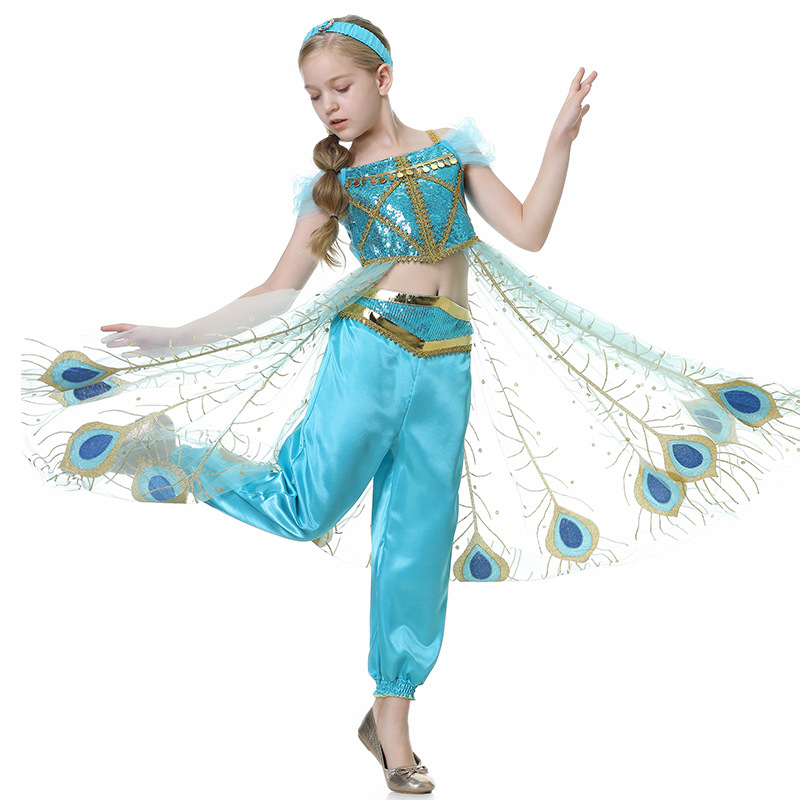 Jasmine gaun putri gadis lampu - Summer Clothing For Kids Girls ulasan dan harga
