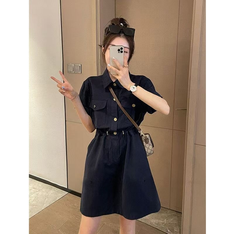Gaun Kerja Kasual Gaya Korea U - Summer Upf Clothing ulasan dan harga