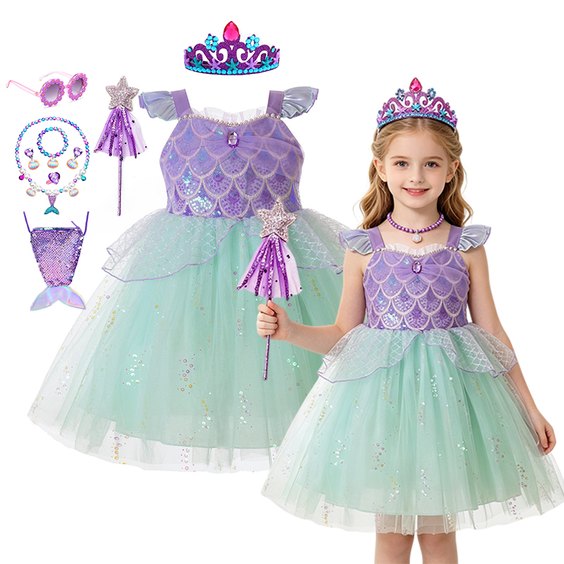 Kostum Putri Duyung Mewah untu - Summer Clothing For Kids Girls ulasan dan harga