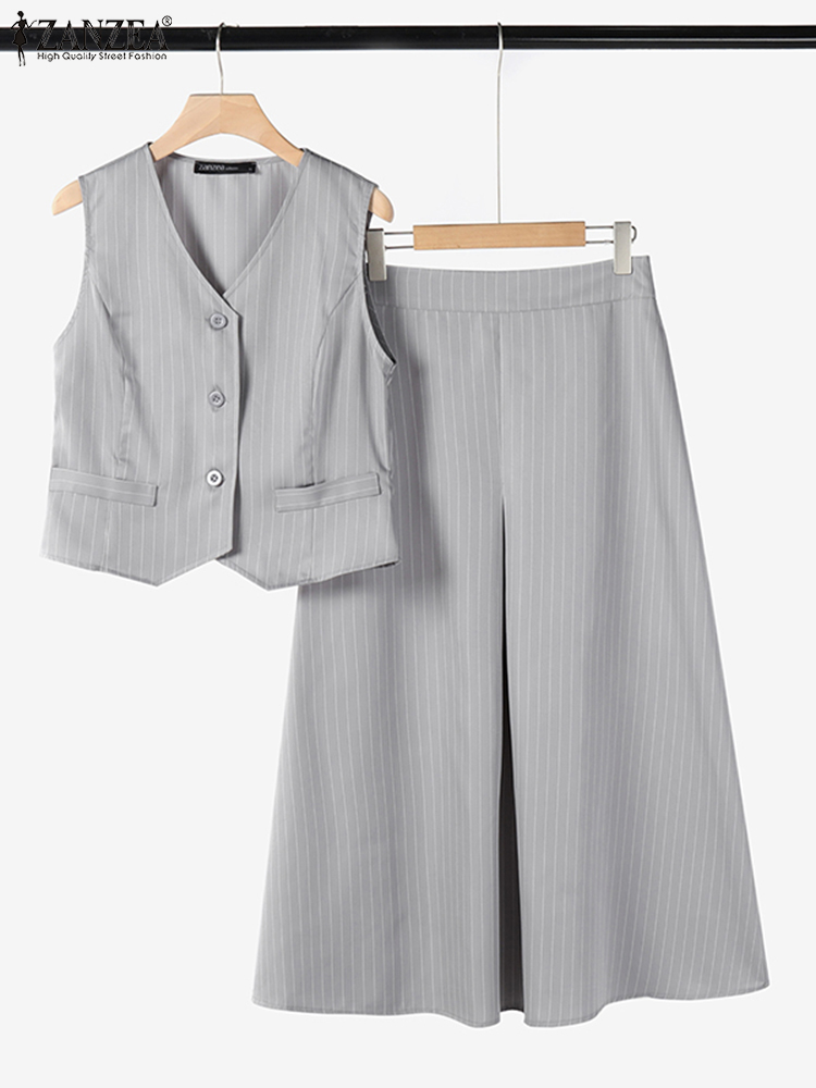 ZANZEA Setelan Wanita Kantor 2 - Summer Clothing Work ulasan dan harga