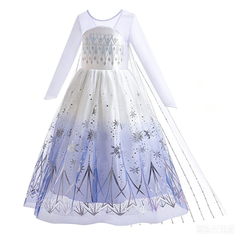 Gaun Elsa Putih Kostum Putri C - Summer Clothing For Kids Girls ulasan dan harga