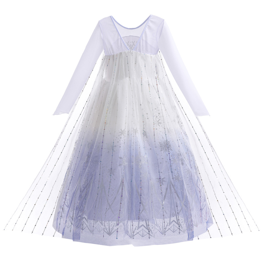 Gaun Elsa Putih Kostum Putri C - Summer Clothing For Kids Girls ulasan dan harga