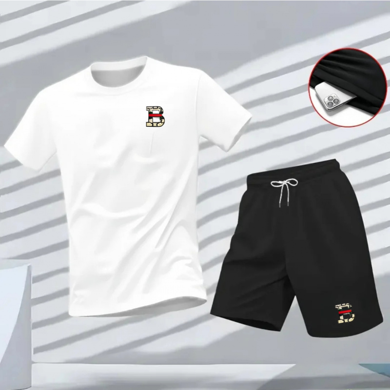 Set Kaos Lengan Pendek dan Cel - Summer Clothing Outfits ulasan dan harga