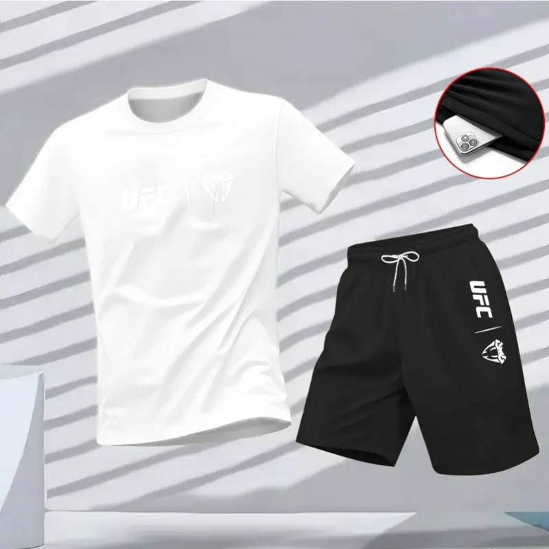 Set Kaos Lengan Pendek dan Cel - Summer Clothing Outfits ulasan dan harga