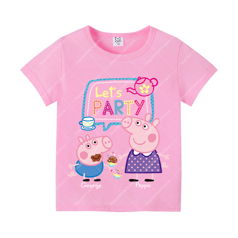 Kaus Katun Lucu Anak Perempuan - Summer Clothing For Kids Girls ulasan dan harga