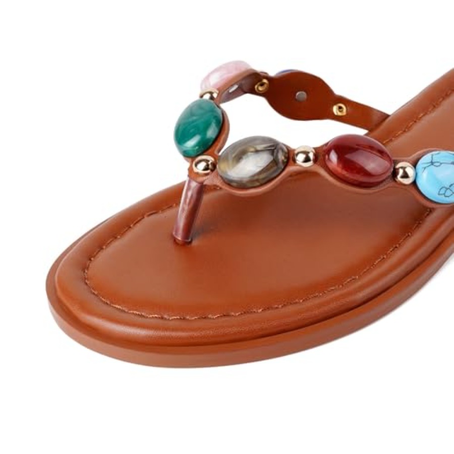 Sandal Jepit Wanita Berhias Pe - Flip Flop Jeweled ulasan dan harga