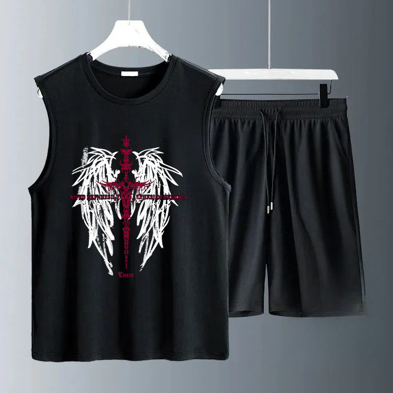 Set Tank Top Pria Musim Panas  - Summer Clothing Men ulasan dan harga