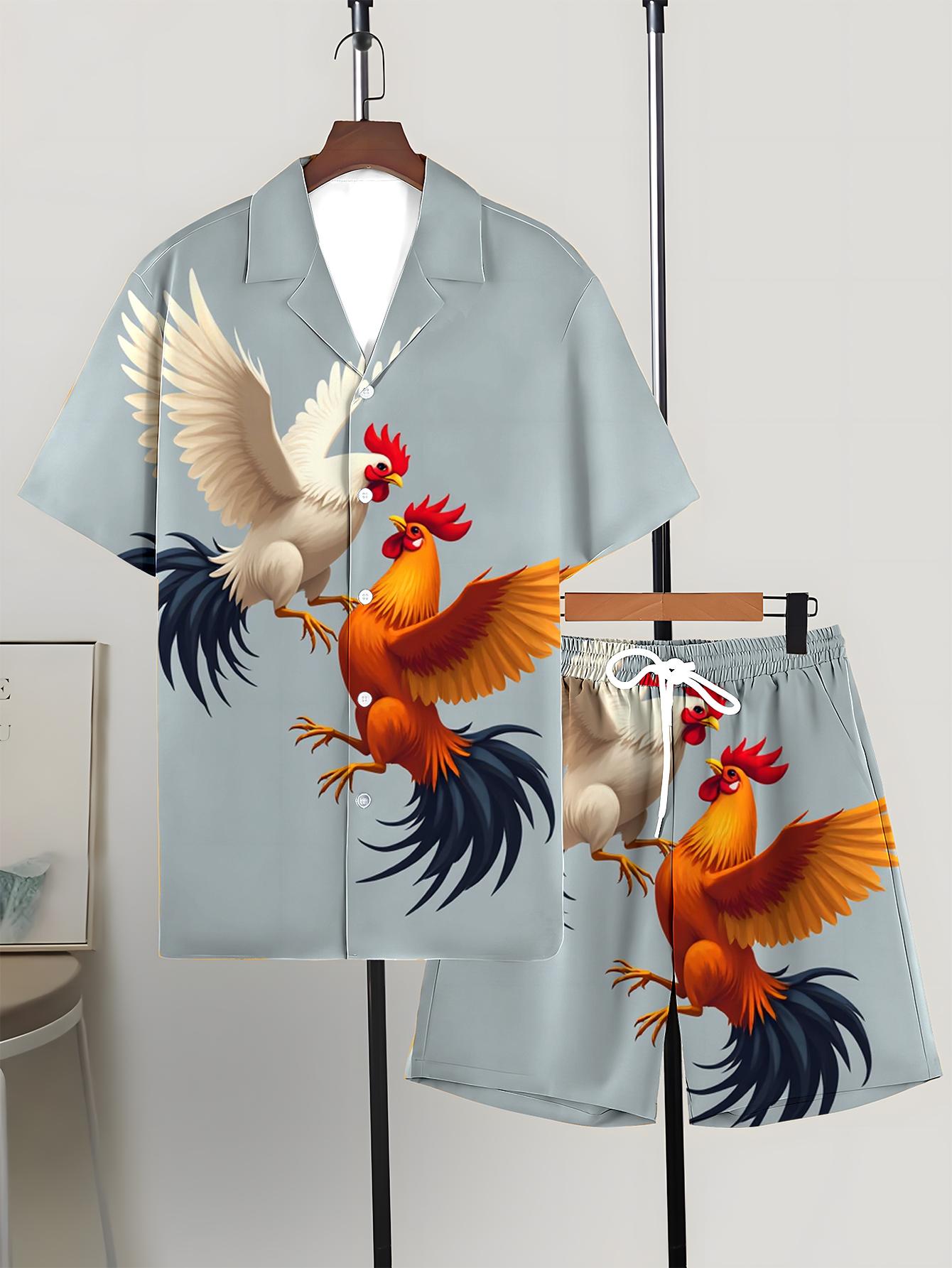 Setelan Kemeja Pria 2026 Musim - Summer Clothing Sets Men ulasan dan harga