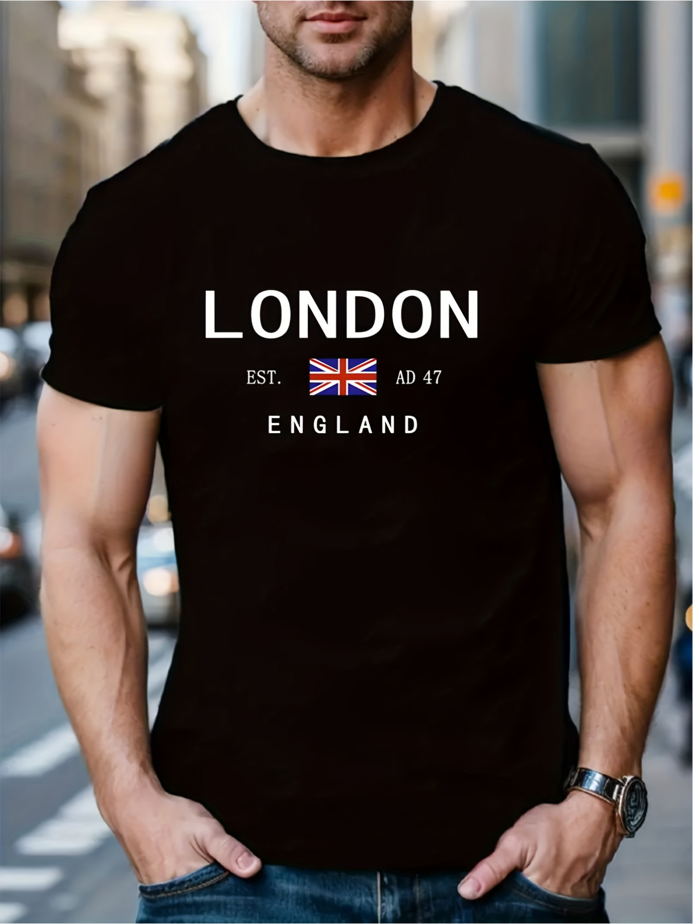 Kaus Pria Wanita Gambar Cetak  - Summer Clothing London ulasan dan harga