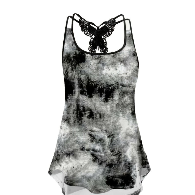 Tank Top Gambar Cetak Ukuran B - Summer Upf Clothing ulasan dan harga