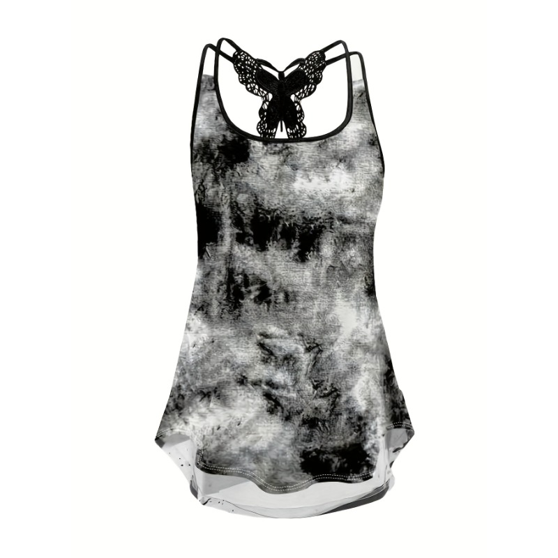 Tank Top Gambar Cetak Ukuran B - Summer Upf Clothing ulasan dan harga