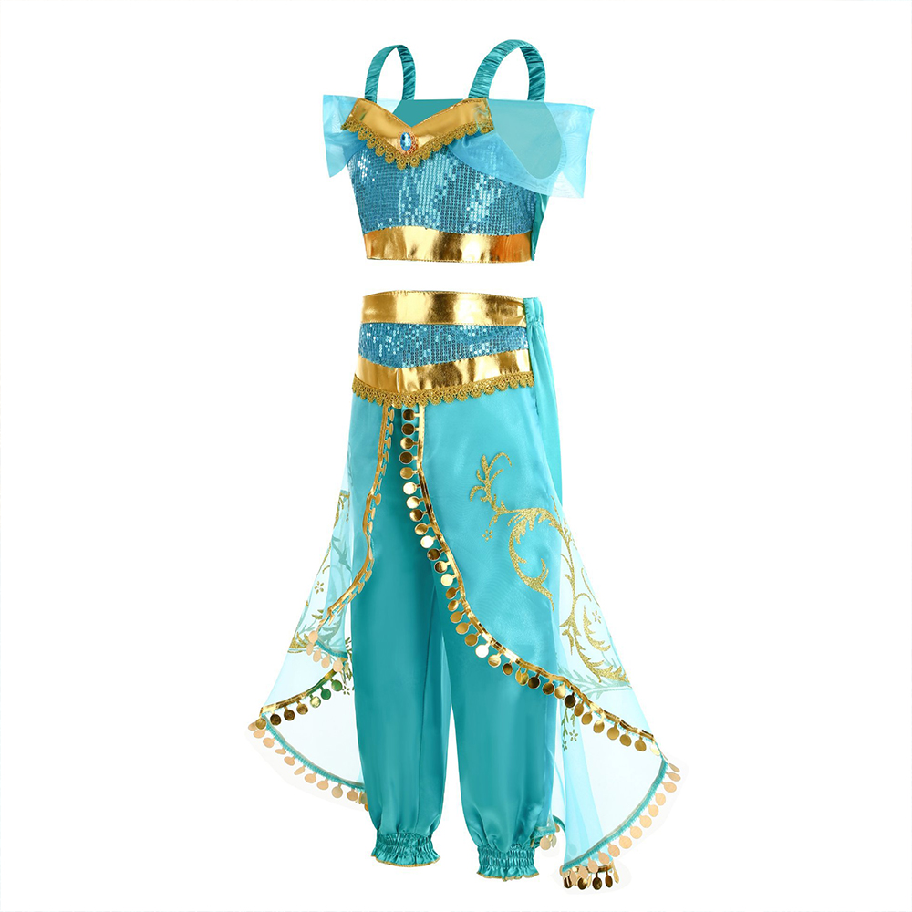 Kostum Fantasi Jasmine untuk A - Summer Clothing For Kids Girls ulasan dan harga