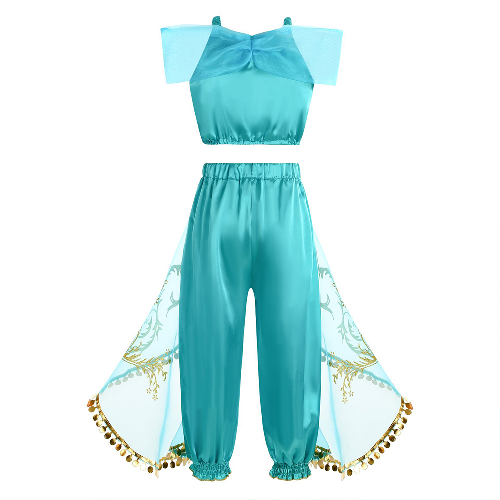 Kostum Fantasi Jasmine untuk A - Summer Clothing For Kids Girls ulasan dan harga