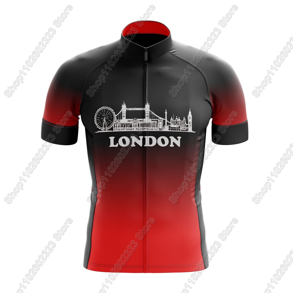 Jersey Bersepeda Tim London 20 - Summer Clothing London ulasan dan harga